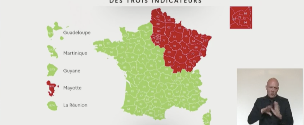フランスのロックダウン一部解除