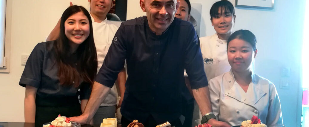 アンジェロ・ミュザ氏による特別パティシエ研修